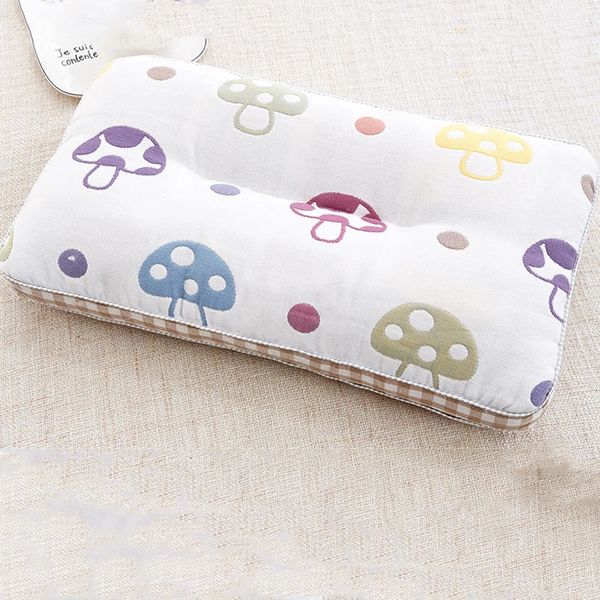 Cartoon Style Children Pillow Suitable Four Seasons Universal 6-layer Gauze Cotton Baby Pillow Kindergarten Student Sleep Pillow 250116