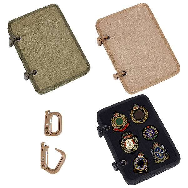 3 set di 3 toppe espositive per braccialetti in velluto con distintivo di colore diverso