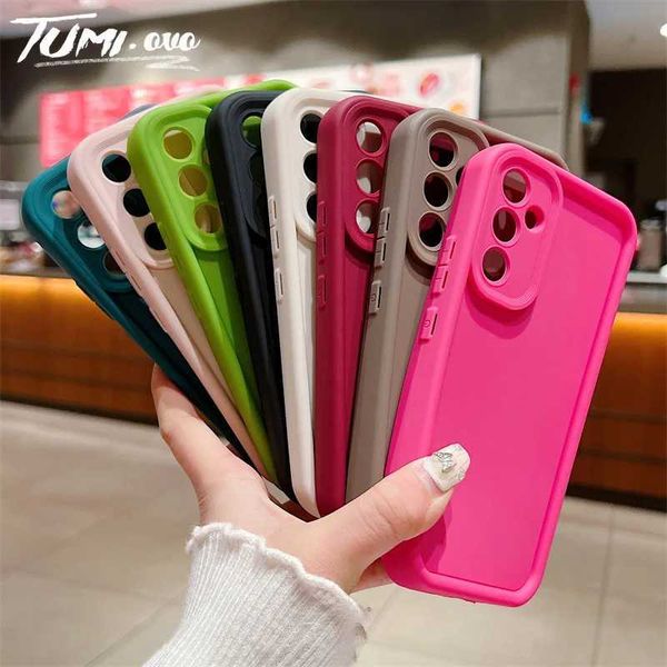 A05 A05S A15 A25 A35 A55 Mate Silicone Case Suitable for Galaxy A24 A13 A23 A22 A 21S 31 51 71 10 20 30 50 Shock resistant Cover M241209