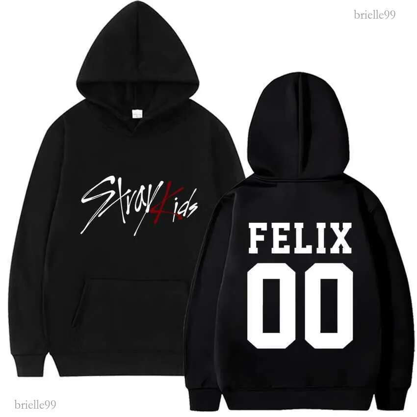 Trend Kpop Stray Kids SKZ Hooded sweatshirts Men Women Fleece Straykids Seungmin FELIX HYUNJIN JEONGIN MINHO Printed HoodieC241018