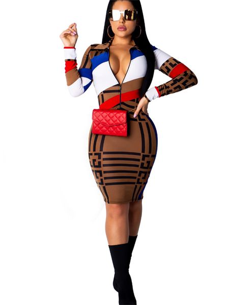 Designer Womens Dresses Plus Women&#039;s Plaid Fashion Classic Clothing Big Sizes Dress Slim Plaids Skirt Women Trendy Skirts Shirt Blouse