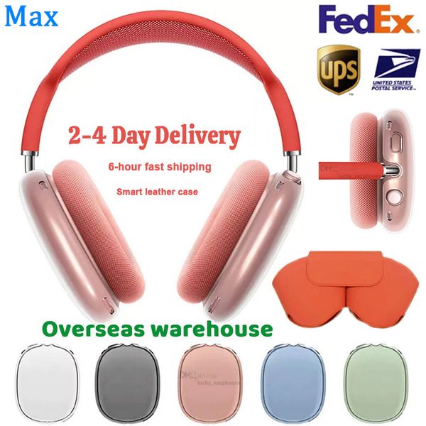 For Top Airpods Max ANC earbuds Headphone Cushions Accessories Solid Silicone High Custom Waterproof Protective Metal material Airpod Maxs H