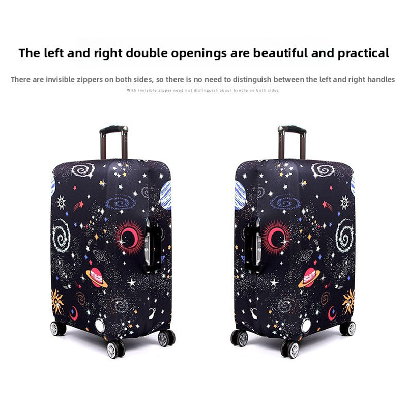 Suitcase protective cover High Elasticity Thickened Suitcase Protector for Travel Gear
