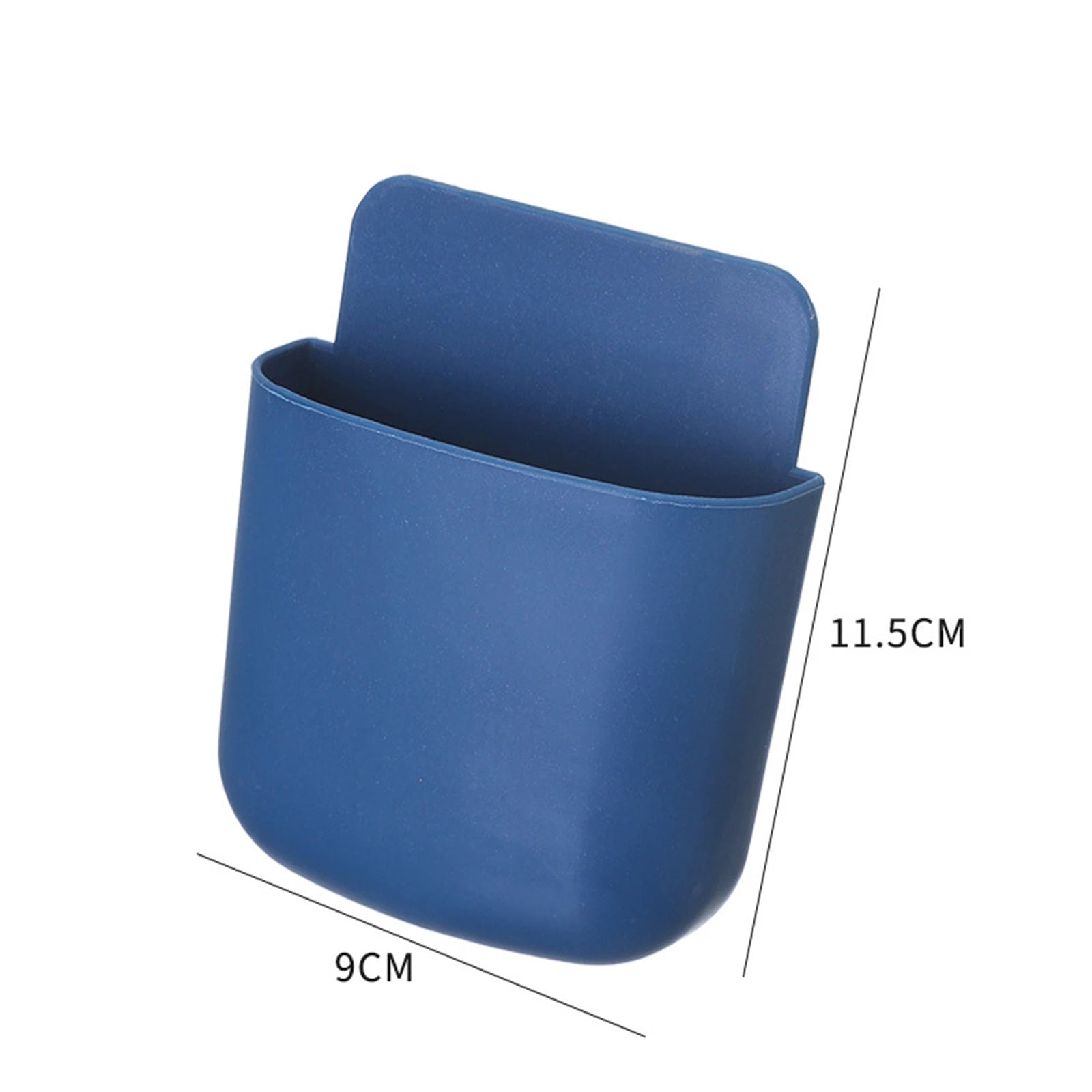 Wall Mounted Storage Box Mobile Phone Plug Holder Stand Rack Remote Control Storage Organizer Case for Air Conditioner TV