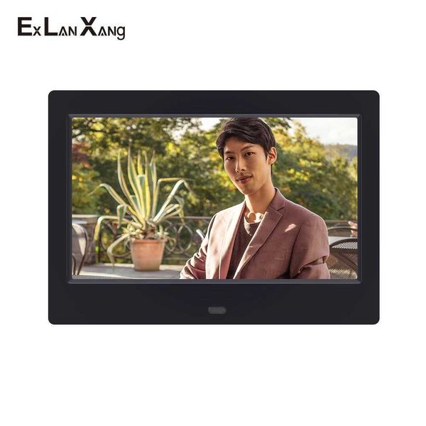 Selling 7 Inch High Definition Picture Multimedia Player MP3-MP4 Alarm Clock Digital Photo Frame Christmas Gift T250118