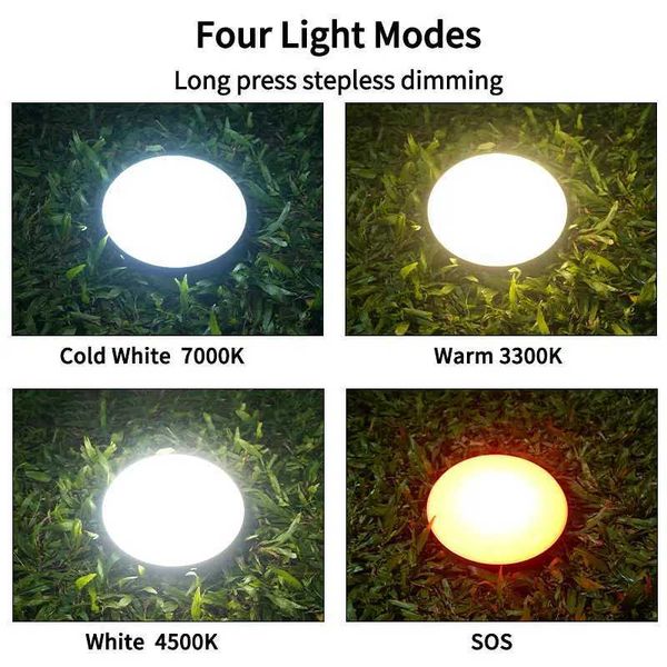 New Arrival MOSLIGHT Cam Light Portable D Tent Light Charging Searchlight Outdoor Ventilation Light Waterproof Pendant Light Z241121