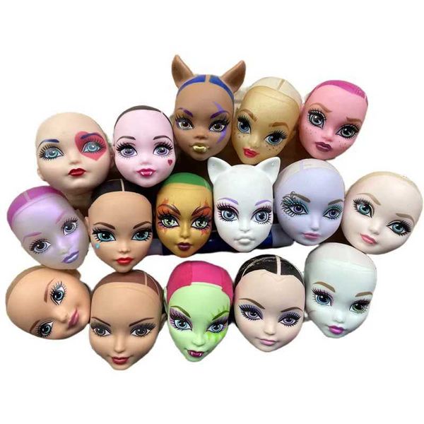 High Quality Fasion Monster Dolls White Cat Draculaura-Clawdeen Wolf- Frankie Stein - Black Spider Movable Body Girls Toys Gift Y240731