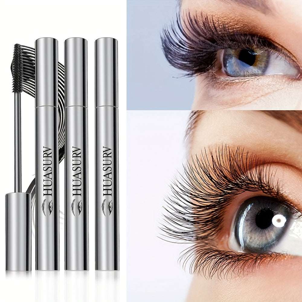 TEMU Huasurv Grass Almond Curling Mascara, Lengthening, Thickening, Curling Mascara Hs9181-2[ Day Gift][holiday Gifts][2 Pcs][gifts For Girls]