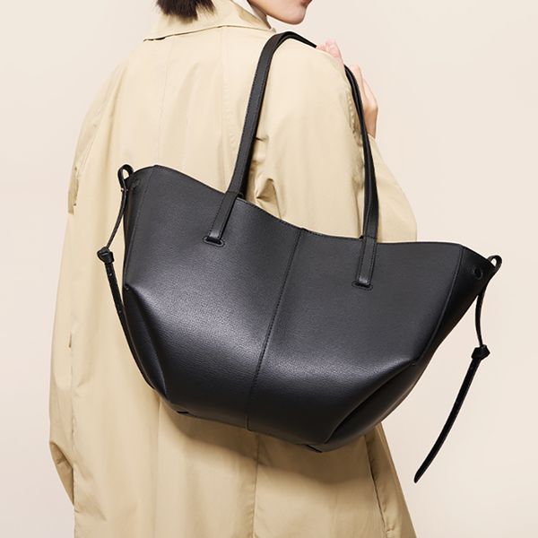 Cyme France Hot SellingTote bags Designer bag Half-Moon Underarm Handbags Litchi Lychee Grain Calf Leather High Quality Fashion Large Capaci