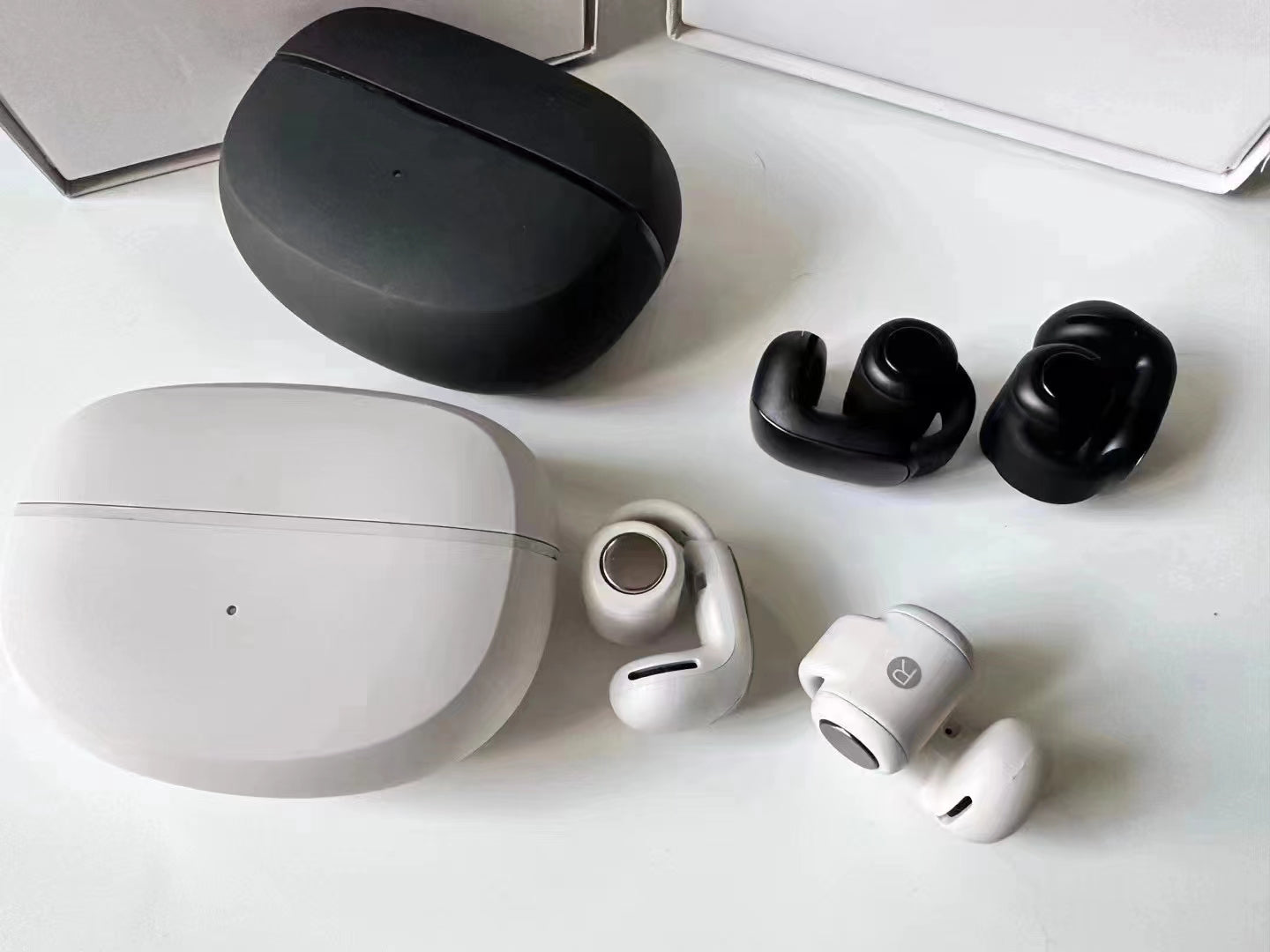 Ultra BS Wireless Bluetooth Earphones Open Earbuds TWS Sports Earphones Ear Hook Space Audio Headphones Touch Control Gaming Headsets