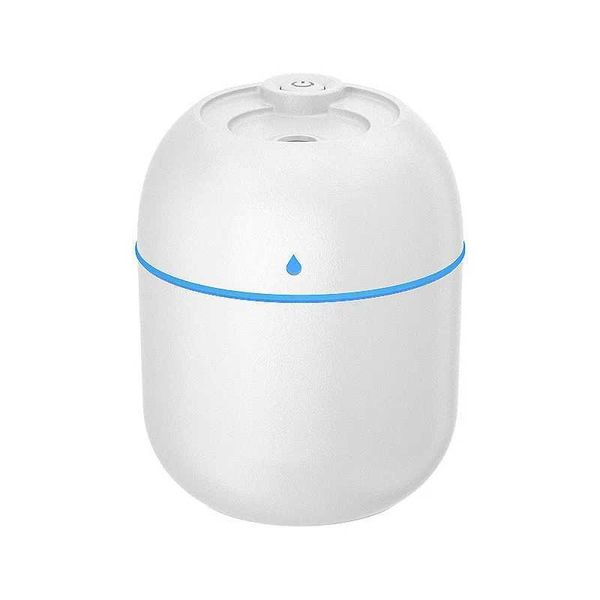 Humidifiers Portable water droplet humidifier with LED light USB aromatic essential oil diffuser atomizer Home office aromatherapy humidifie