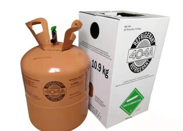 wholesale Freon Steel Cylinder Packaging R404 30LbS Tank Refrigerant For Air Ship Conditioners