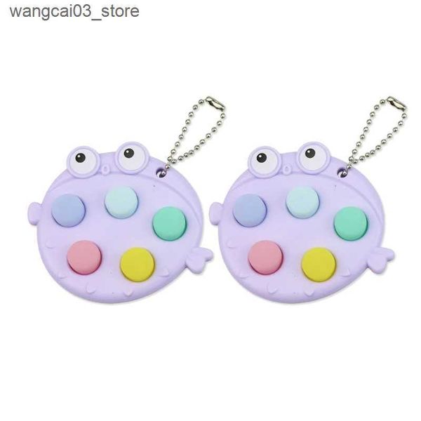 Decompression Toy 2 Pcs Sensory Bubble Pressing Decompression Toy Bag Pendant Photostudio Props Anxiety Playset for Autistic Children A2UB L