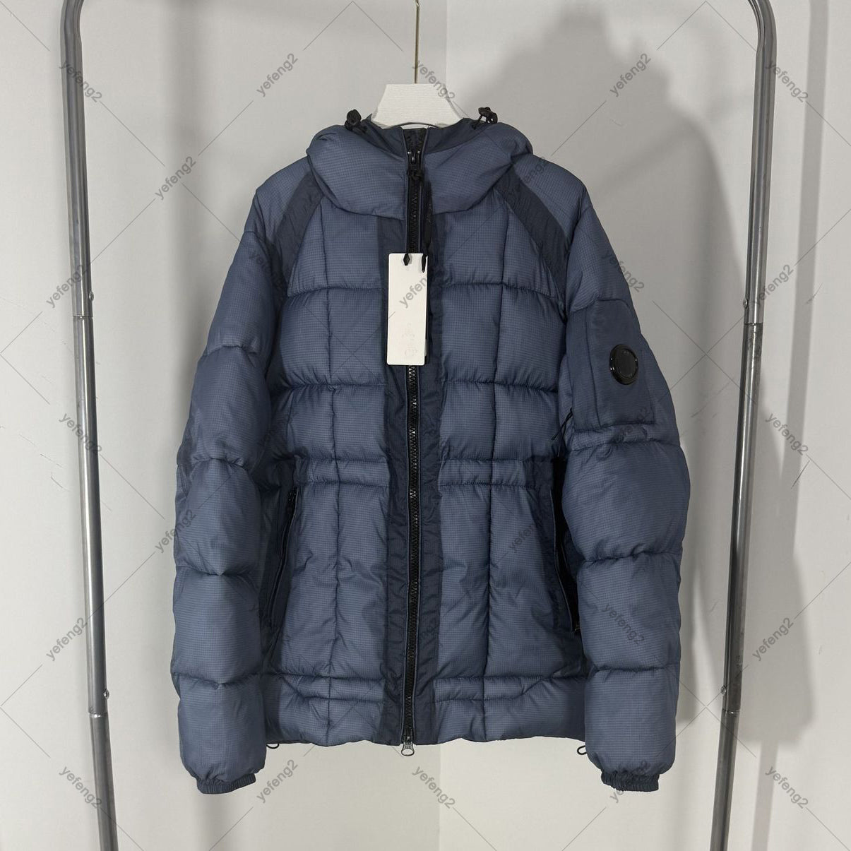 Mens designer jacket puffer jacket classic glasses Fashion company winter cotton padded jacket badge