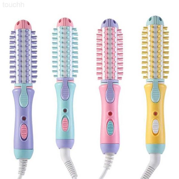 Hair Curlers Straighteners Electric Hair Styler Curler Curling Irons Dryers Travel Hair Straightener Ceramic Ionic Hair Curler Hot Brush Eu