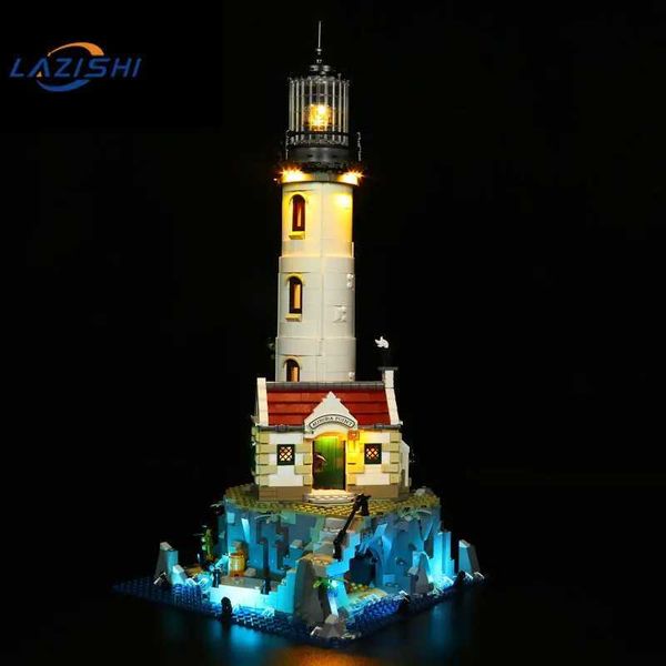 Blocks Blocks Vonado LED lights are used for DIY childrens toys of 21335 electrical lighthouse building blocks (excluding models) bricks H24