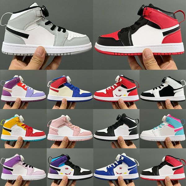 Top 1 Baby Kids shoes Girls and Boys quality Tennis Triple black Infant Sneakers Rainbow Athletic & Outdoor Children sports shoes size 22-37