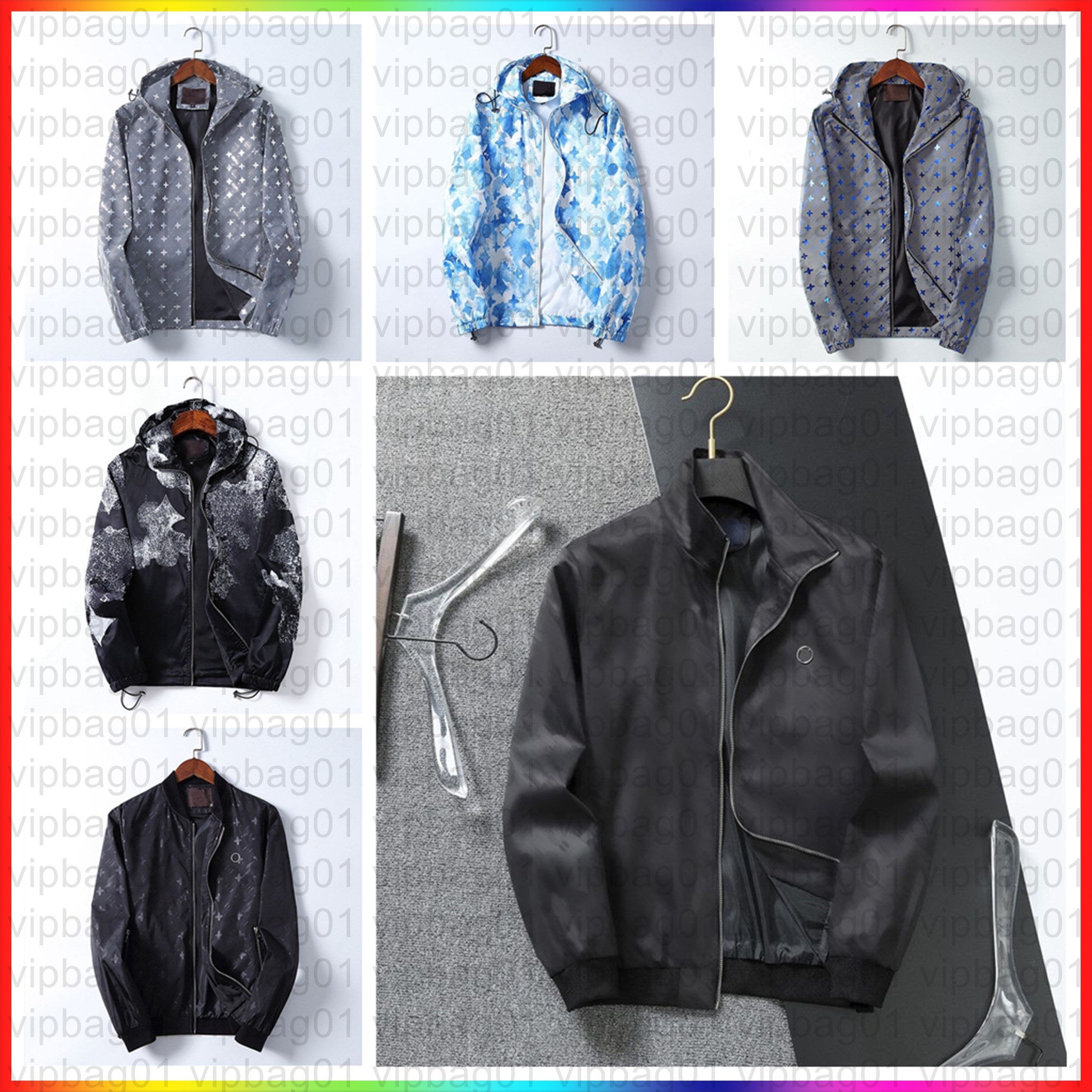 2025 New Designers Mens jackets Thin Men&#039;s Women Wind Breaker Coat Zipper Hoodie Jacket Quick Drying Sport Luxury Autumn Slim Outerwear Clothin