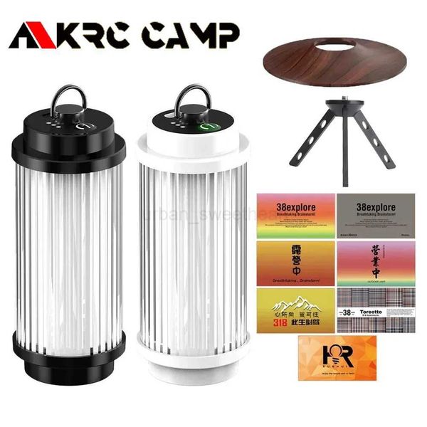 38 Lights 38 Explore Camping Lamp USB Rechargeable 5 Lighting Modes Tent Lantern Flashlights Outdoor Camping Atmosphere LightCL240724