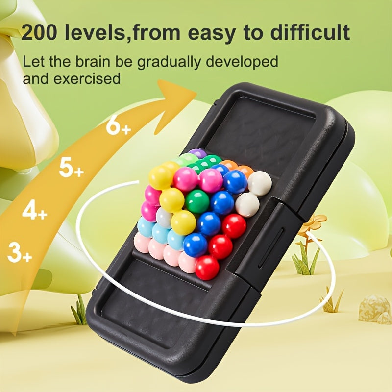 TEMU 120 Kinds Of , Educational Toys, 3d Jigsaw Puzzle-perfect Easter Basket Wisdom Pyramid Wisdom , Christmas, Halloween Gifts