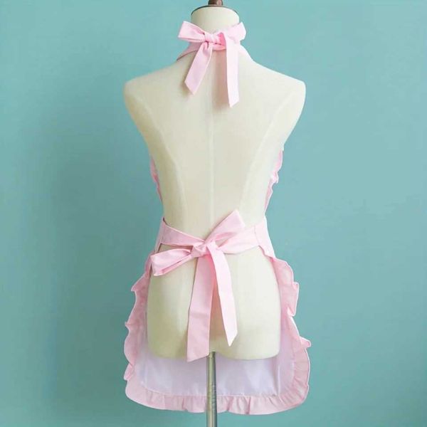 1pc Stylish Polyester Apron - Waterproof Thickened Sleeveless Design with Pocket for Women Fashionable Household Workwear -T250112