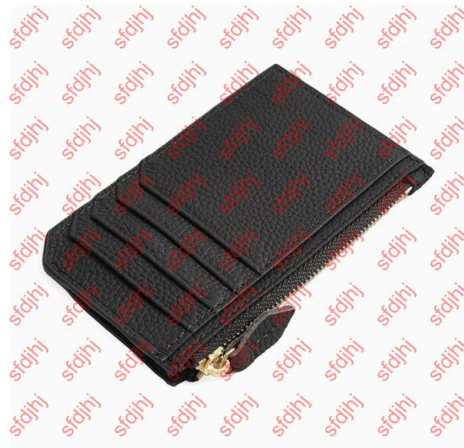 Top Luxury Leather Purse Wallets Fashion Designer Wallets Retro black Handbag for Men Classic Card Holders Coin Wallet Famous Wallet with gift box