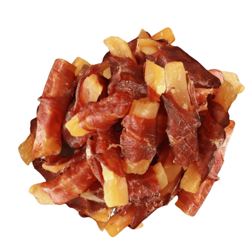 TEMU Helety Duck Wrapped Sweet Potato Sticks Chicken For Dogs, Chicken Dog Treats For Small, Medium And Large Dogs, Natural Dog Treats, Healthy, High