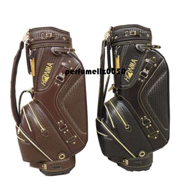 H1AN Durable Black-Brown Men&#039;s Bags for Easy Organization of Golf Equipment