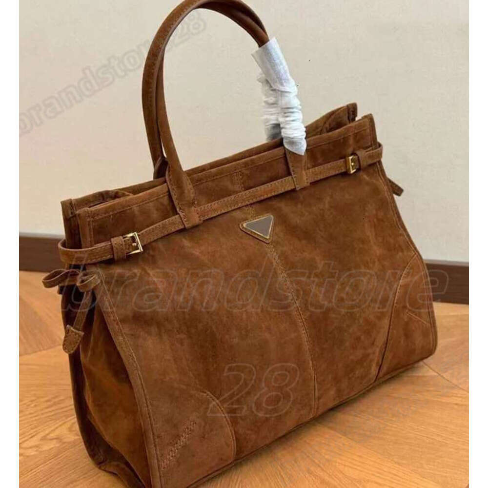 Tote Bag Black Suede Brown Re-edition Shoulder Bags Womens Designer Makeup Bag Soft Large Capacity Handbag Casual Mens Purse Bag Wallet Coachcrossbo