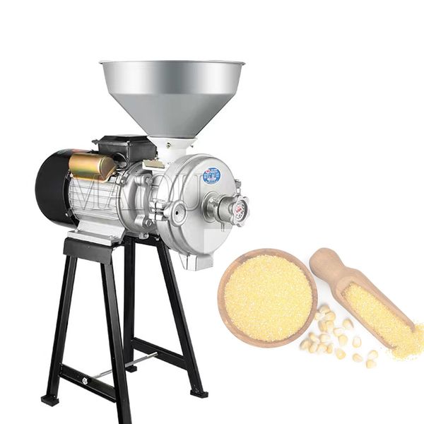 1500w 110v Grinder Mill Electric Grain Corn Wheat Feed Flour Dry Wet Cereal Machine