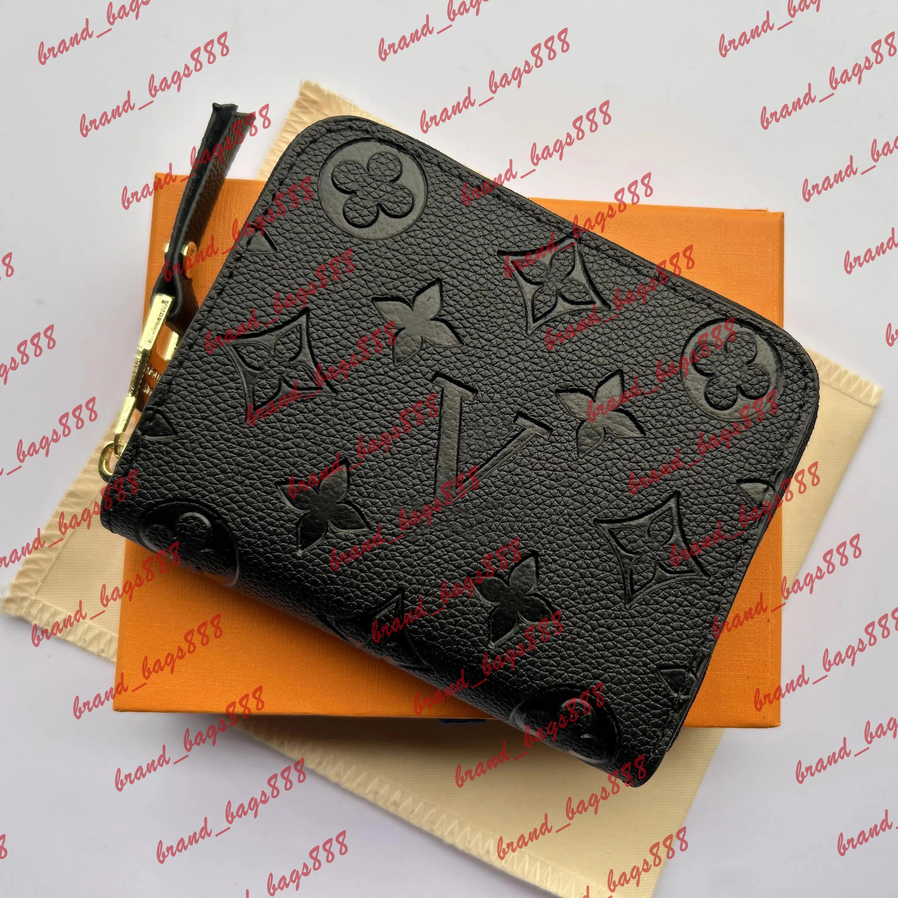 2025 Designer Wallets high quality Purses Holders card holder fashion handbag Men ZIPPY COIN PURSE MY WORLD TOUR Leather Women MINI Key Pocket Zippe