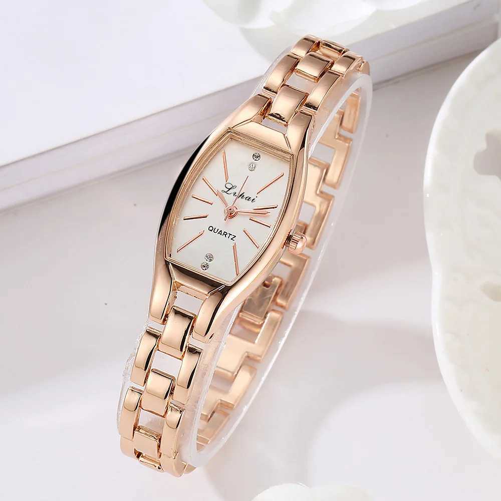Rose Gold Casual Quartz Watches Ladies Bracelet Wristwatches Creative Women Fashion Luxury Watch Dress Clock Relojes Para MujerX240920