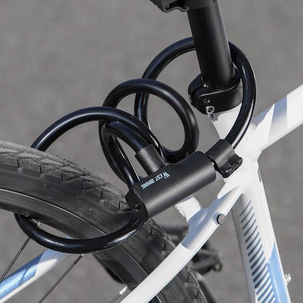 All-weather Bike Lock High Security Universal Mountain Bike Cable Lock with Shear-resistant Anti Theft Scooter for Protection