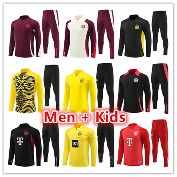2024 2025 BaYerNS Munich mens kids soccer tracksuit football jerseys maillot chandal futbol survetement foot Jacket sets 23 24 25 DE LIGT SA