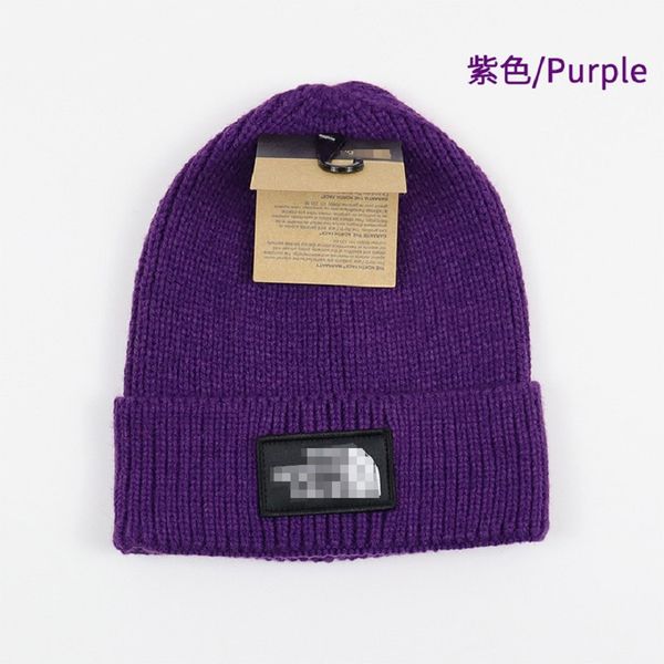 E-commerce for new spot hats wholesale knitted hats ladies solid color wool hats men&#039;s pullover caps flanging thickening.