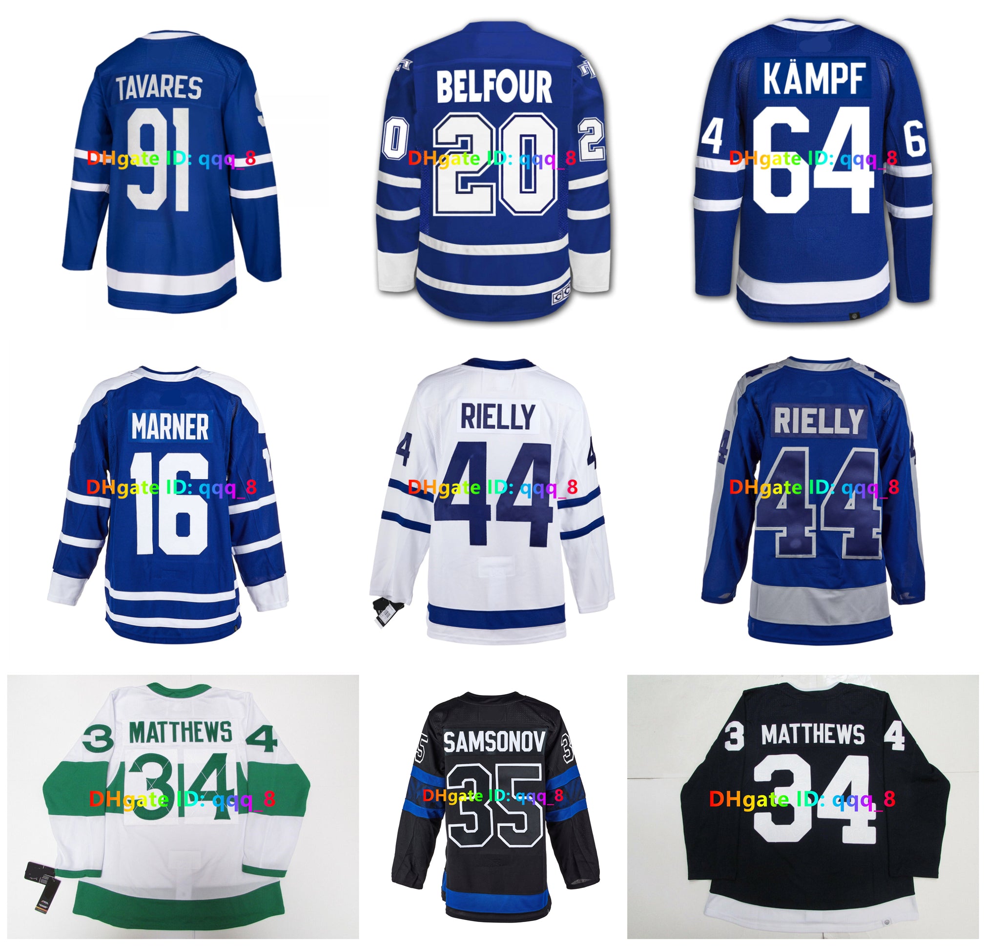 Auston Matthews Mitchell Marner Maple CCM Throwback Hockey Jersey Leafs St. Patricks John Tavares William Nylander Tyler Bertuzzi Ryan Reaves Mats S