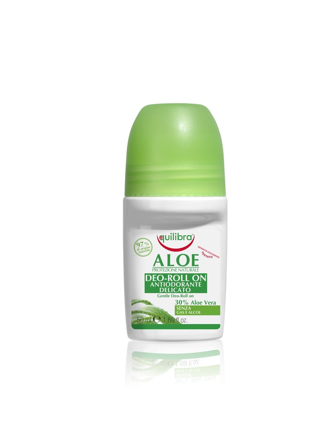 Equilibra Rull på Aloe Deodorant Delicate 50 ml