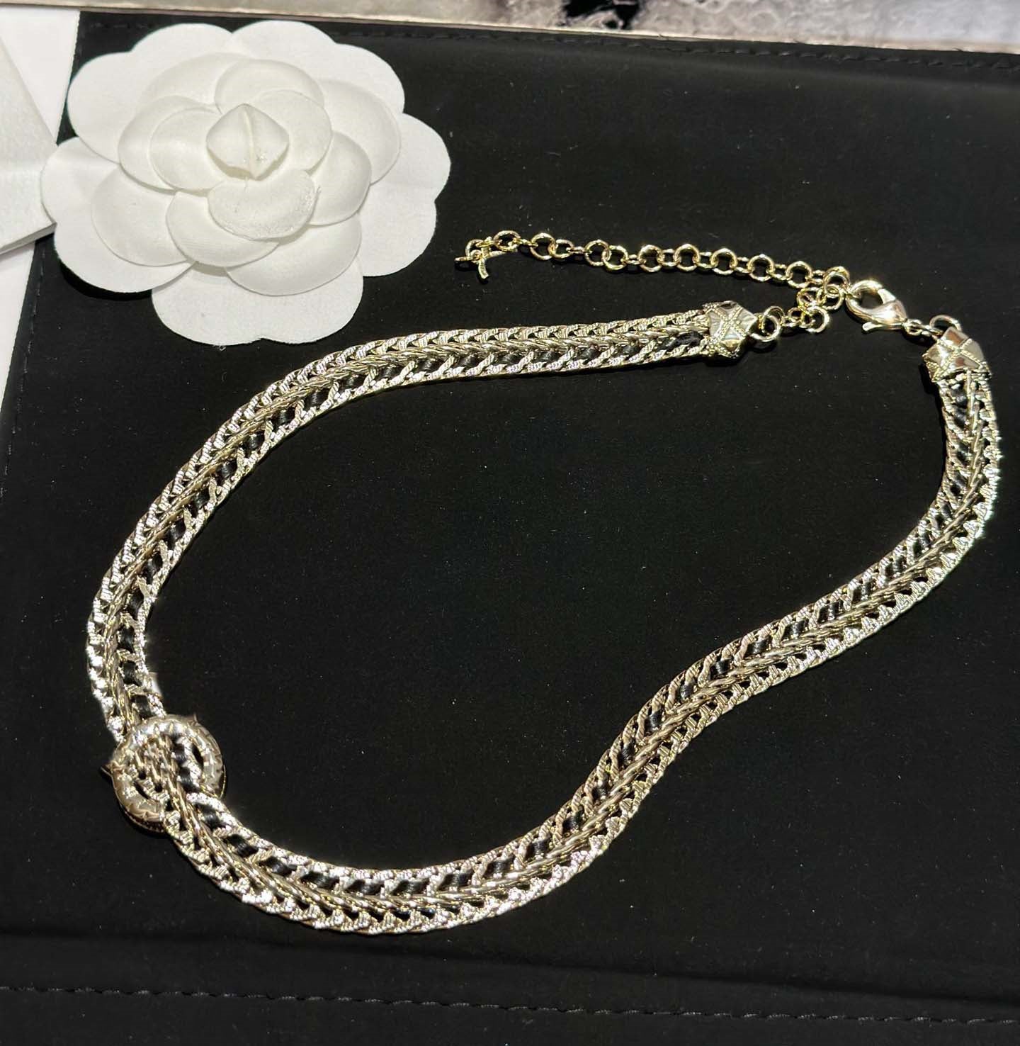 Luxury Designer C Pendant Necklaces Letter Chokers Pearl Gold Necklace Party High quality Sweater Long Chain CCity Jewelry ghjghj