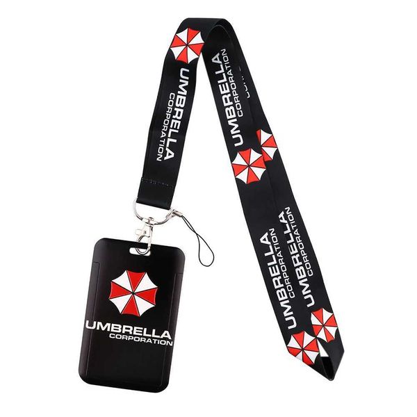 Cell Phone Straps Charms JY537 Umbrella Movie Lanyard For Keys Chain ID Card Cover Pass Mobile Phone Charm Badge Holder Key Neck Straps Acce