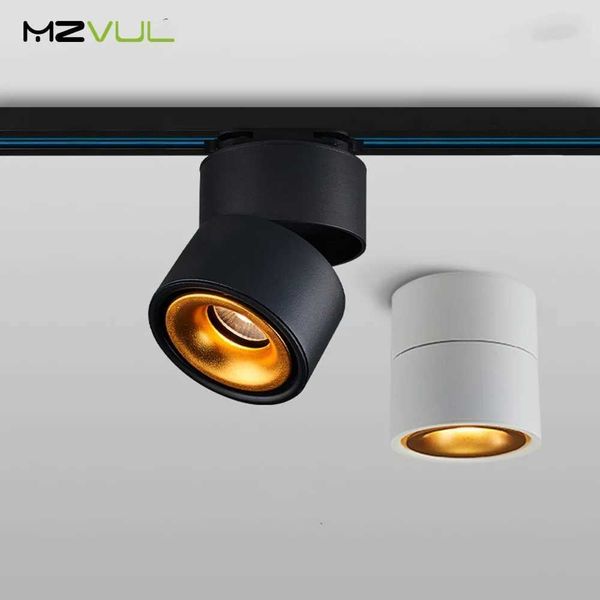 Led Track Light Surface Mounted Downlight 220V 110V Led Spot Lights 7W 12W 15W Led Lighting Fixture for Home Ceiling LampCL240730