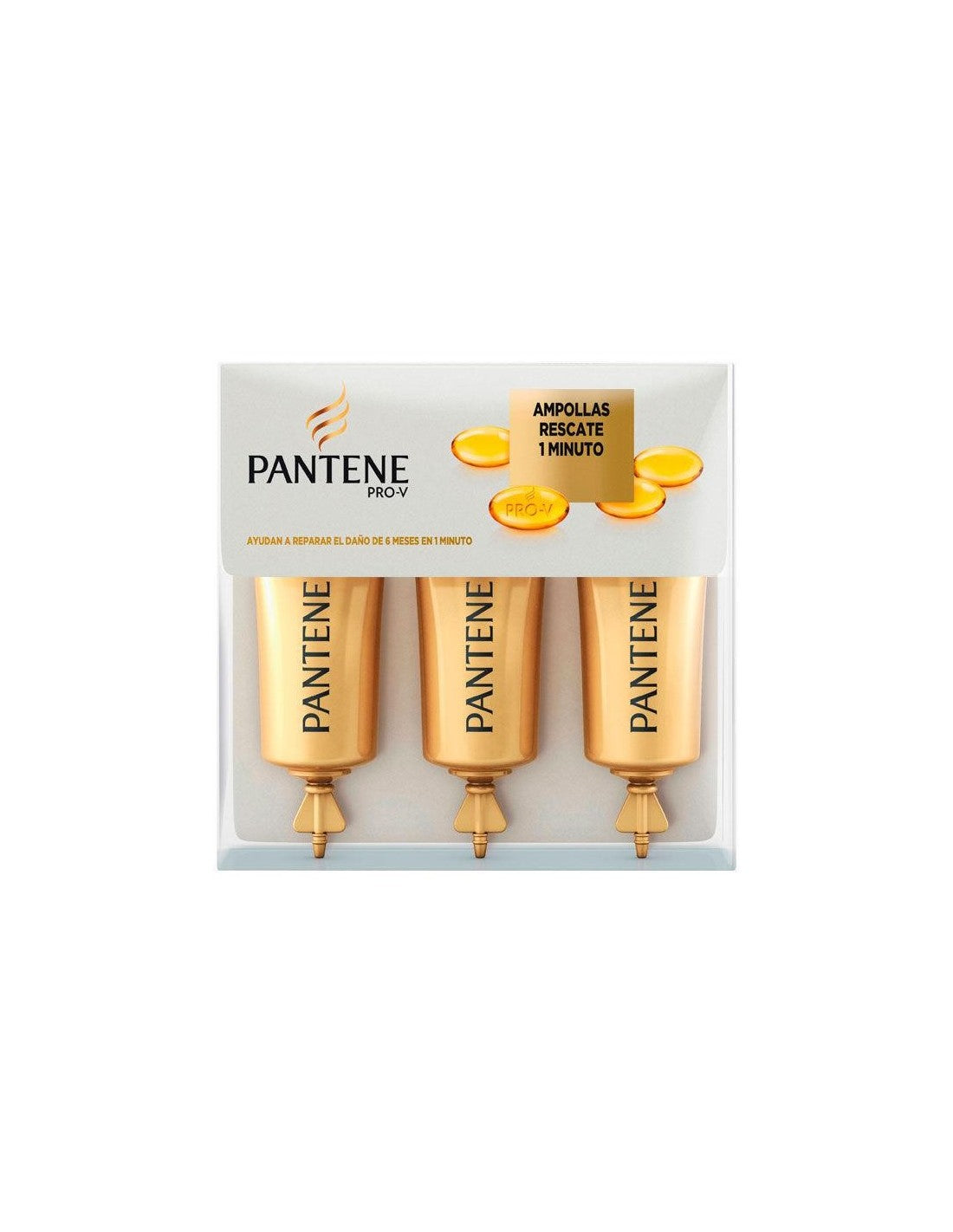 Pantene Flacons de réouverture et de protection des cheveux 3 unités