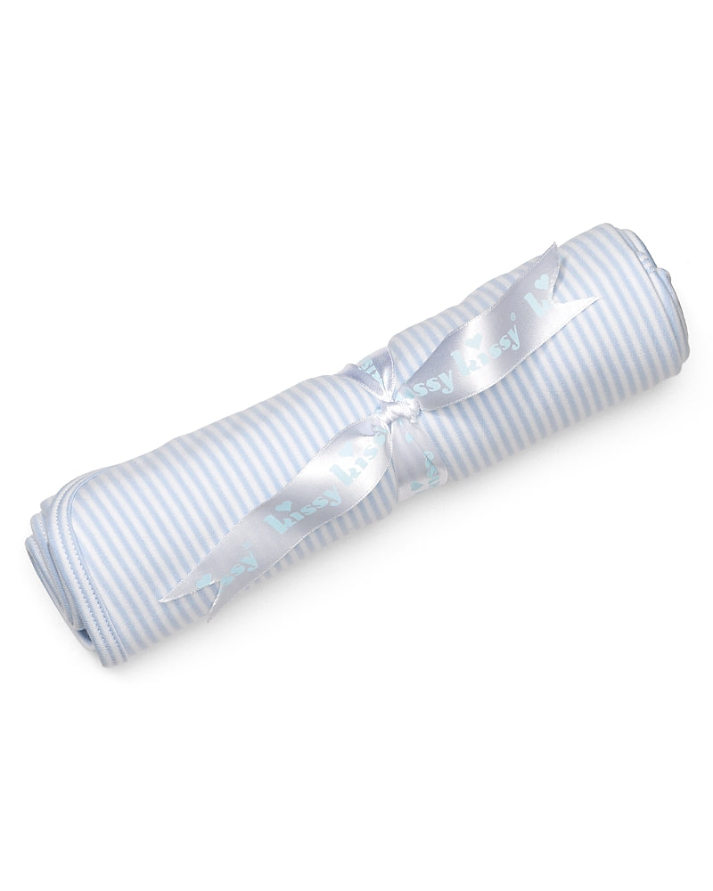 Kissy Kissy Infant Boys' Stripe Blanket - Baby
