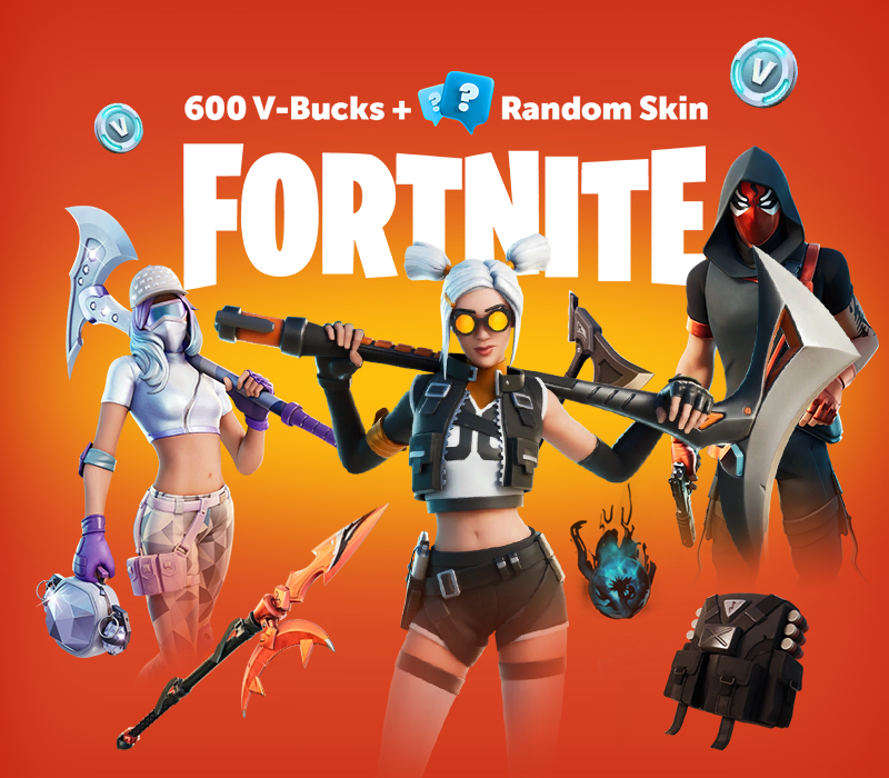 Fortnite - 600 V-Bucks + Random Skin EU XBOX One - Xbox Series X|S CD Key