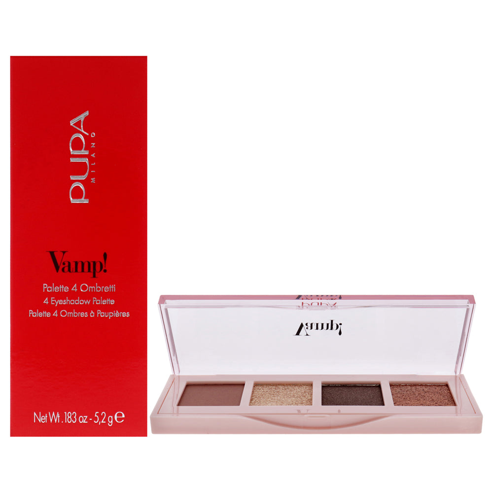 Vamp! 4 Eyeshadow Palette - 002 Gold Bronze