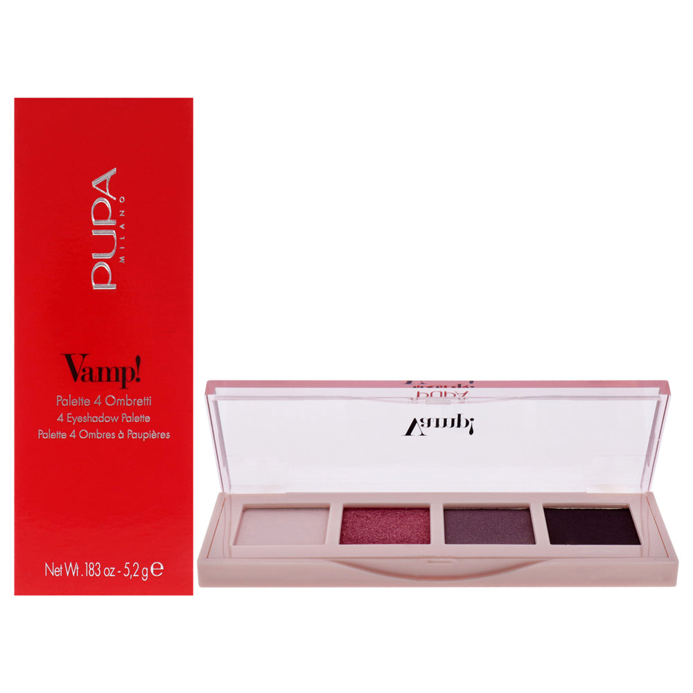 Vamp! 4 Eyeshadow Palette - 004 Vibrant Plum