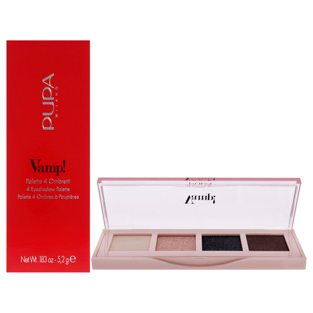 Vamp! 4 Eyeshadow Palette - 006 Deep Nude