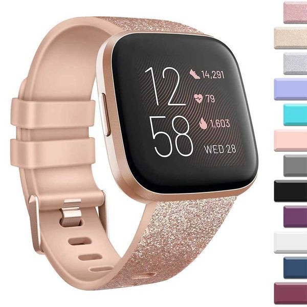 New Arrival Waterproof Wah strap Versa 2 1 Lite strap silicone replacement sport Wahband bracelet Versa 2 Lite strap Z241115