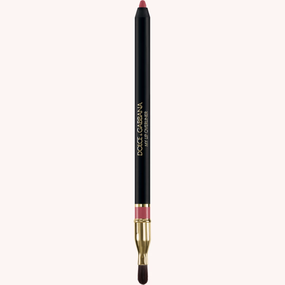 Dolce&Gabbana My Lip Overliner Leppeblyant med pensel Farge 13 My Candy Pink - Lys, kjølig tonet Pink 1,2 g