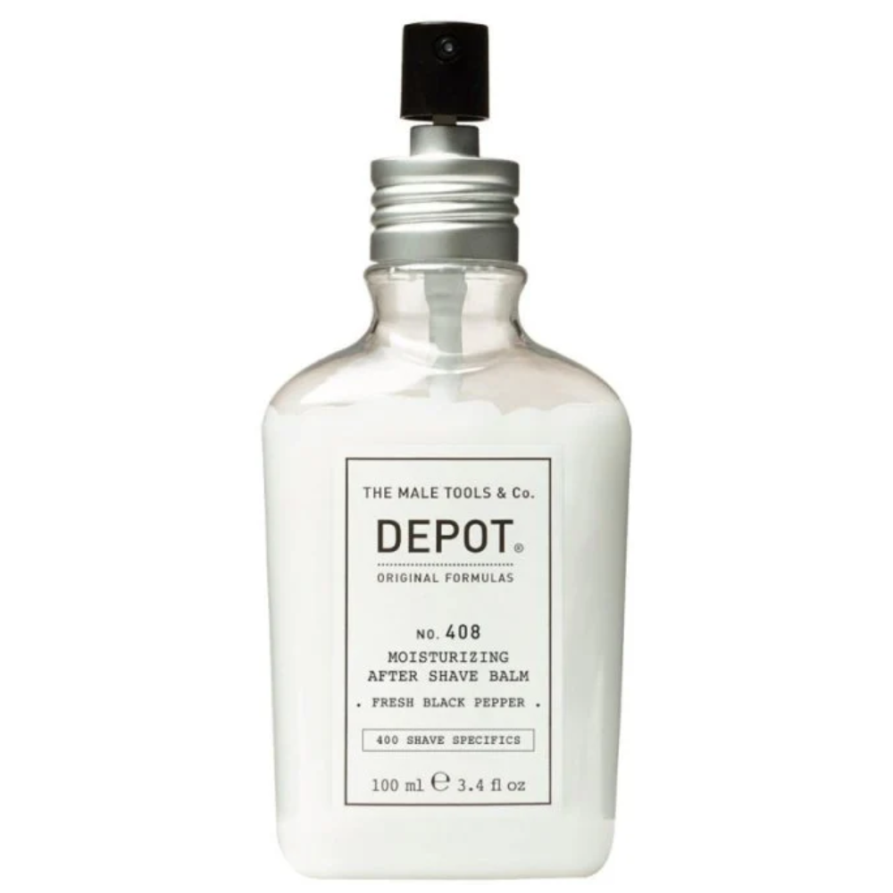 Depot N. 408 Återfuktande Aftershave Balm med färsk svartpeppar 100 ml
