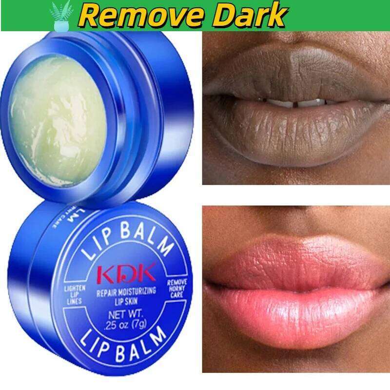 free shipping Remove Dark Aloe Lip Balm Lightening Melanin Mask Lip Gloss Oil Exfoliating Clean Moisturizer Makeup Korean Beauty Products